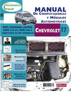 Manual PCM Opel-Vauxhall Zafira 2004 2.2 Lts. Chevrolet